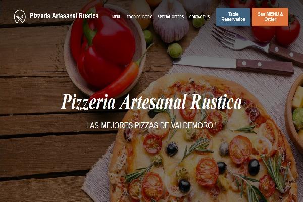 Pizzeria Artesanal Rustica Madrid Pizzeria Artesanal Rustica Madrid