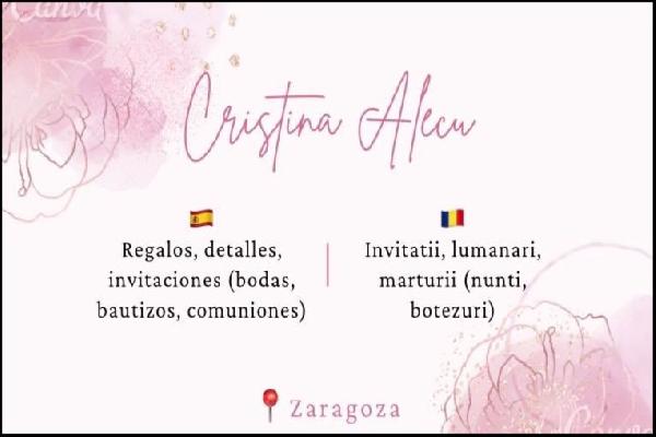 Marturii & accesorii • Detalles y Regalos Zaragoza