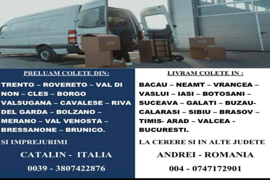 EASY TRANS Transport Italia - Romania Lazio